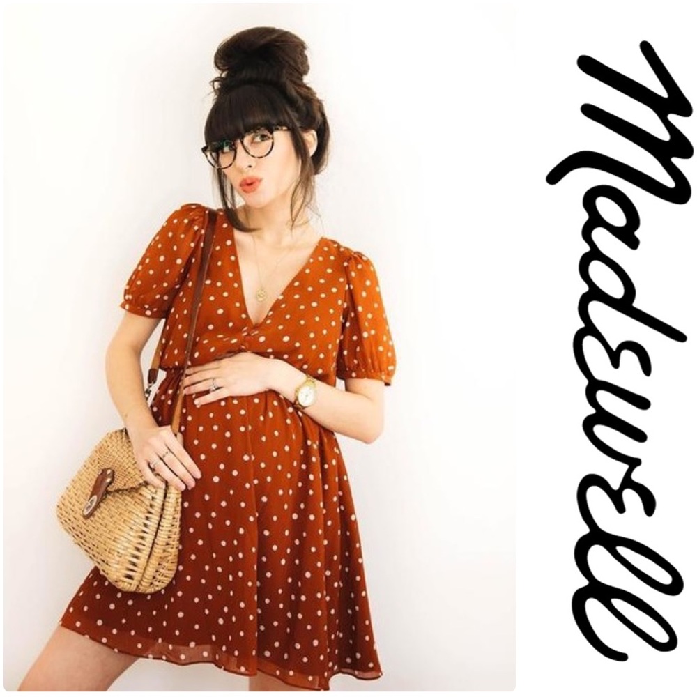 Madewell Smocked-Waist Mini Dress - Picture 6 of 6
